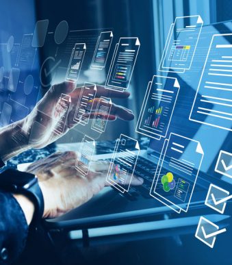 Electronic,Documents,With,Automation,Management,System.digital,Transformation,Concepts.not,Ai,Generated
