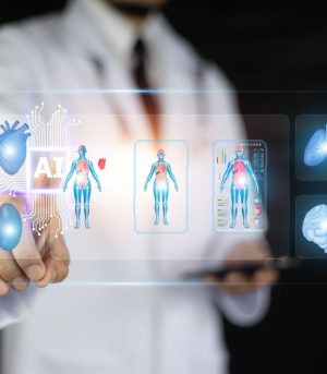 Doctor,Ai,,Artificial,Intelligence,In,Modern,Medical,Technology,And,Iot