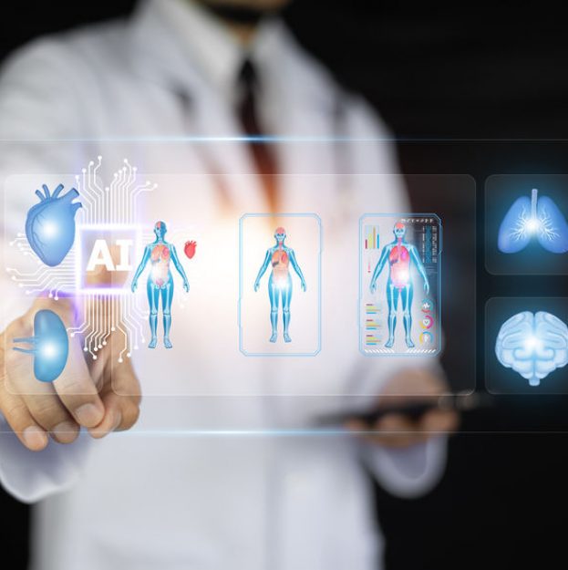 Doctor,Ai,,Artificial,Intelligence,In,Modern,Medical,Technology,And,Iot